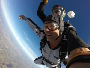 saut en parachute